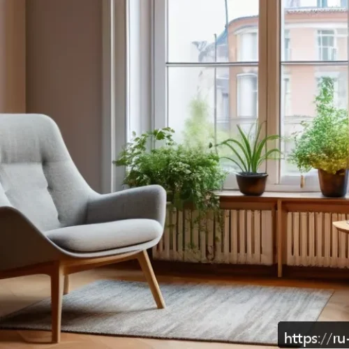 Home 31 인터넷 중독 회복 방법 - A cozy, modern living room corner designed as a gadget-free zone for relaxation and mindfulness, fea...